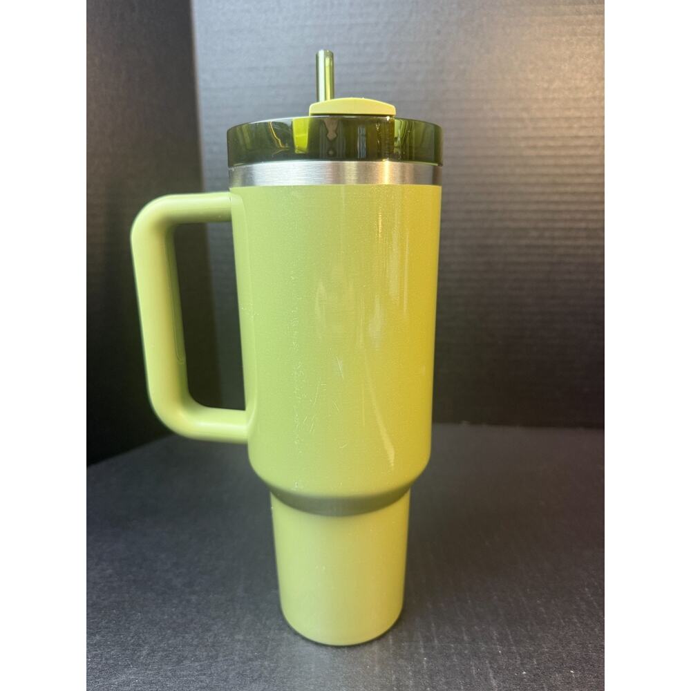 Starbucks X Stanley Colab Fall 2024 Olive Green Pearl 40 Oz Tumbler *READ - Picture 3 of 11